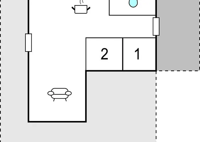 2 Bedroom Amazing In Sydals *